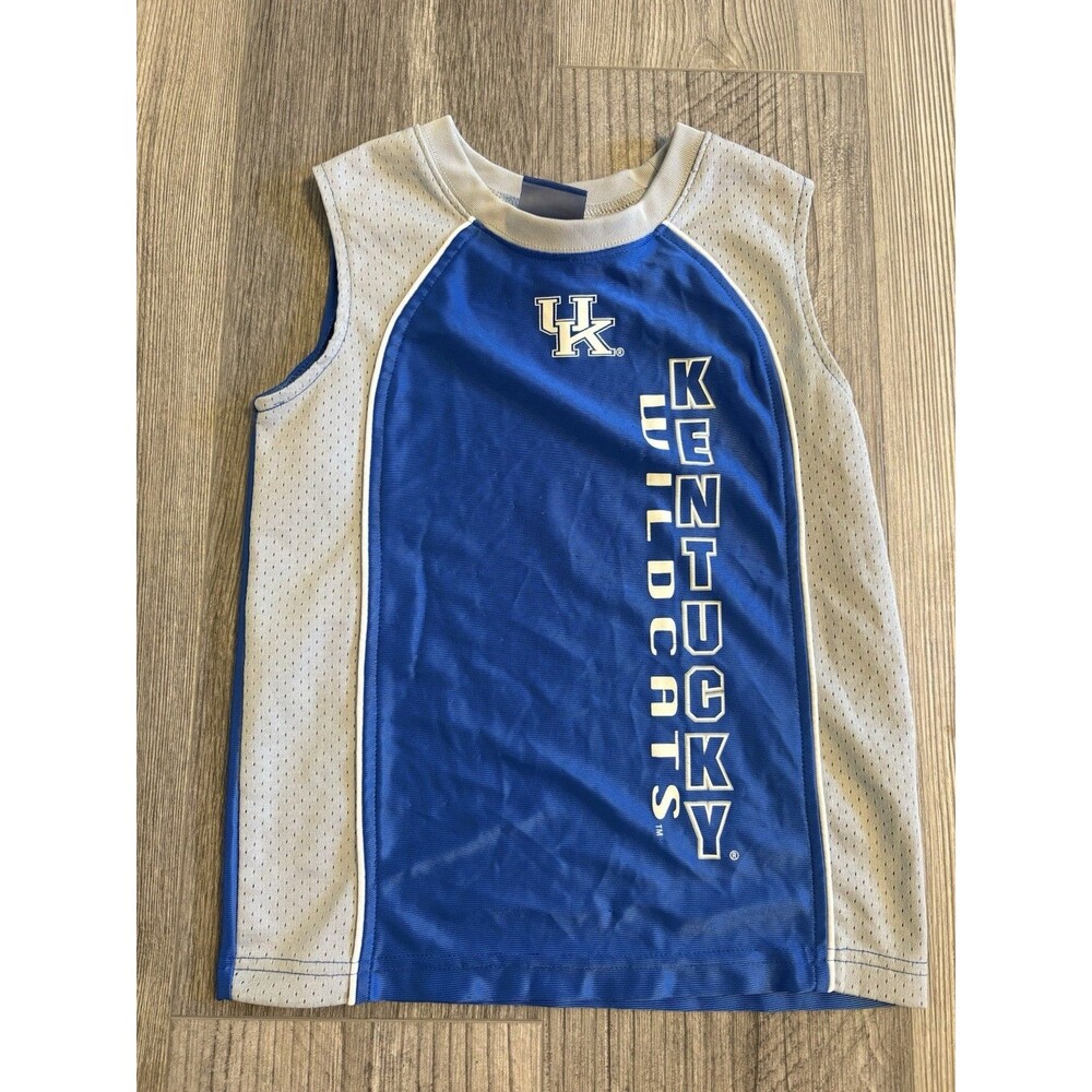 Team Athletics UK Wildcats Sleeveless Jersey Youth Size S 6/7  Kentucky